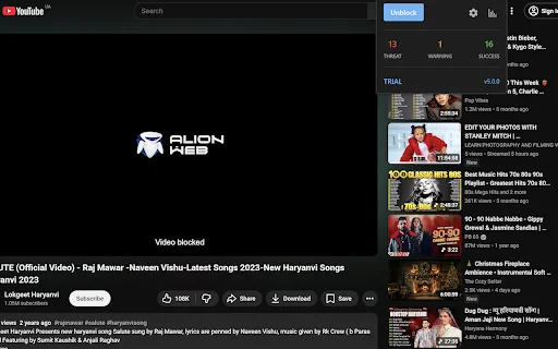 Download AlionWeb Terbaru – Blokir Konten Berbahaya & Porno - Screenshot 5