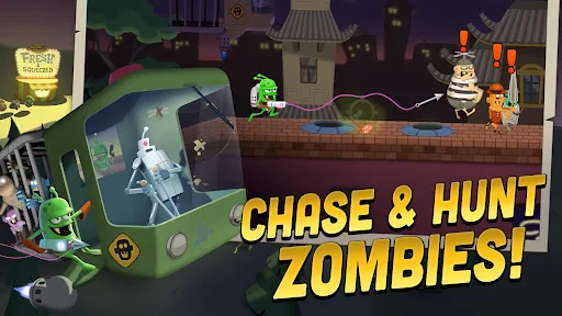 Unduh Zombie Catchers APK Terbaru – Berburu Zombie Gratis - Screenshot 1