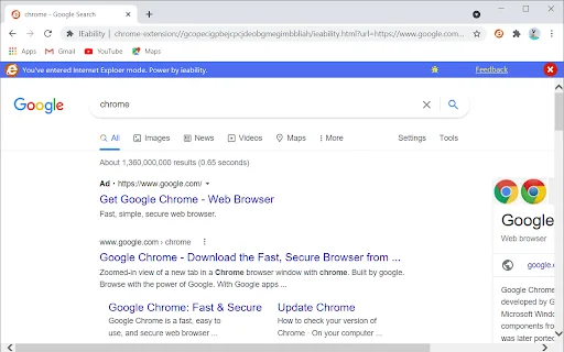 Download IEability Terbaru – Buka Situs IE di Chrome Gratis - Screenshot 3