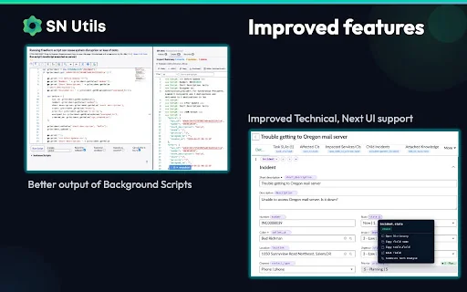 Download SN Utils Terbaru – Alat Produktivitas ServiceNow Gratis - Screenshot 2