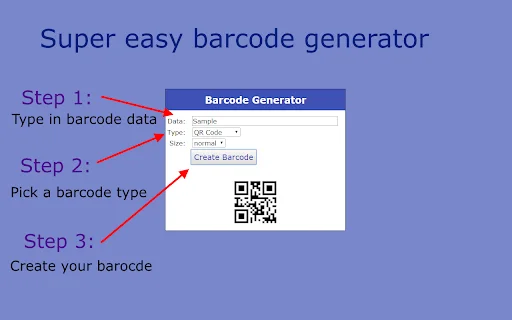 Barcode Generator: Buat Kode Batang Mudah di Browser Anda - Screenshot 1