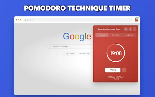 Download Pomodoro Technique Timer Terbaru – Fokus & Produktif - Screenshot 1