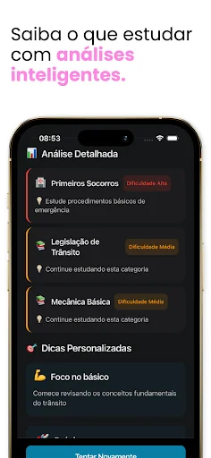 Download Simulado Detran 2026 Terbaru – Latihan Ujian SIM Gratis - Screenshot 3