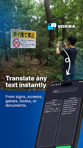 Download Voxira Terbaru – Terjemahkan Suara Instan Gratis - Screenshot 1