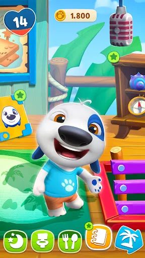 Download My Talking Hank: Islands Terbaru – Petualangan Seru - Screenshot 9