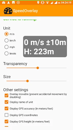 Download Speed Overlay Terbaru – Speedometer GPS Akurat - Screenshot 6