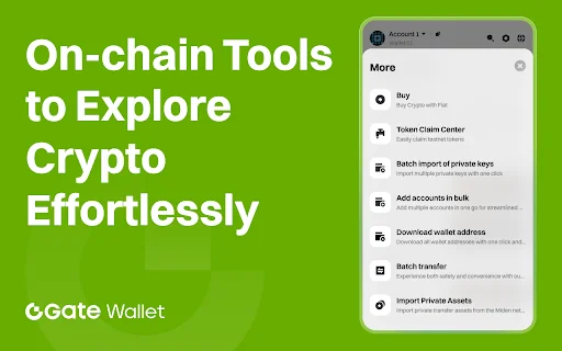 Download Gate Wallet Terbaru – Dompet Kripto Web3 Aman & Mudah - Screenshot 5