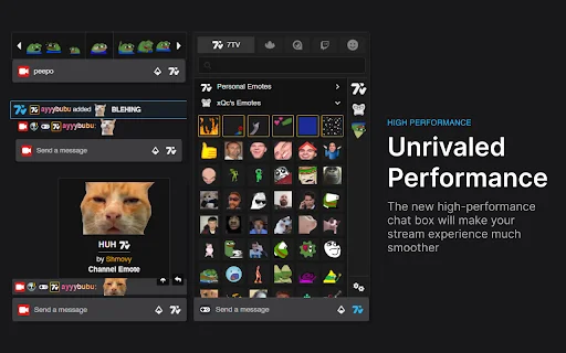 Unduh 7TV Terbaru – Tingkatkan Pengalaman Chat Twitch & YouTube - Screenshot 1