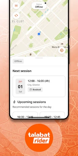 Download Talabat Rider Terbaru – Kirim Pesanan dan Hasilkan Uang - Screenshot 2