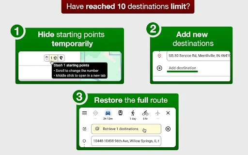 Download Google Maps Extended Routes – Optimasi Rute Perjalanan - Screenshot 3