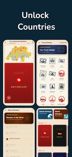 Download MapUncover Terbaru – Jelajahi Dunia & Tantangan Global - Screenshot 4
