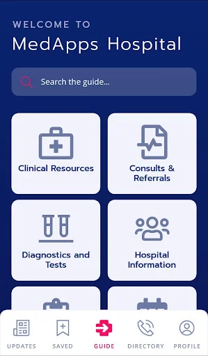 Download Med App Terbaru – Panduan Rumah Sakit Modern Gratis - Screenshot 1