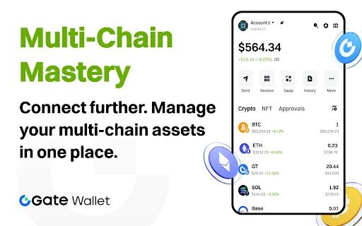 Download Gate Wallet Terbaru – Dompet Kripto Web3 Aman & Mudah - Screenshot 2