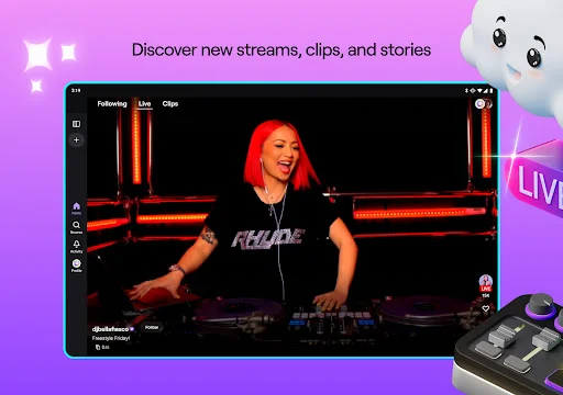 Download Twitch Live Streaming Terbaru – Tonton Game & Chat - Screenshot 12