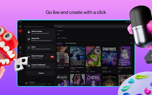 Download Twitch Live Streaming Terbaru – Tonton Game & Chat - Screenshot 11