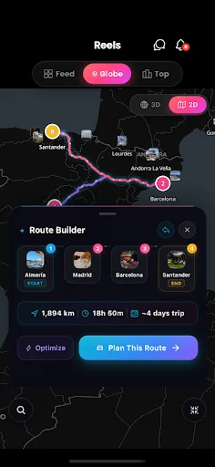 Download Tourific: AI Road Trip Planner – Rencana Perjalanan Instan - Screenshot 4