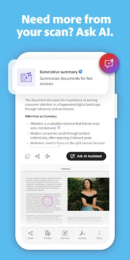Download Adobe Scan AI PDF Scanner Terbaru – Ubah Gambar ke PDF - Screenshot 6