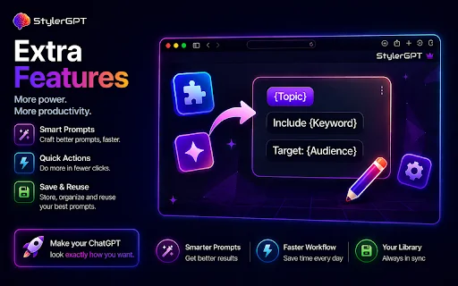 StylerGPT: Ubah Tampilan ChatGPT dengan Tema & Fitur Produktivitas - Screenshot 2