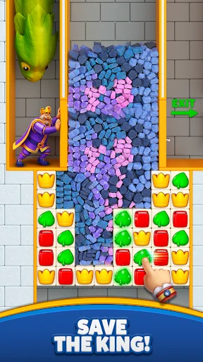 Download Royal Match Terbaru – Dekorasi Kastil & Puzzle Seru - Screenshot 1
