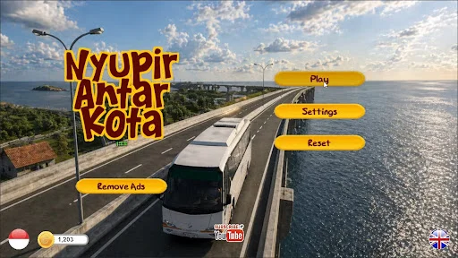 Download Bus Driving Around Java Island Terbaru – Simulasi Seru - Screenshot 1