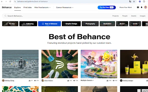 Download Behance Image Downloader – Simpan Gambar Behance Mudah - Screenshot 2