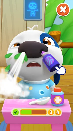 Download My Talking Hank: Islands Terbaru – Petualangan Seru - Screenshot 7