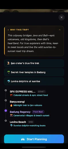 Download Tourific: AI Road Trip Planner – Rencana Perjalanan Instan - Screenshot 6