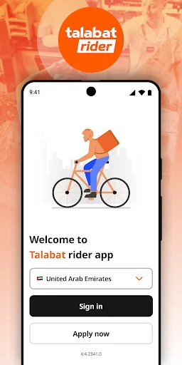 Download Talabat Rider Terbaru – Kirim Pesanan dan Hasilkan Uang - Screenshot 1