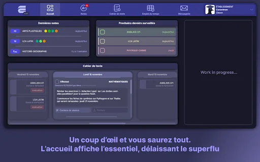 Download Ecole Directe Plus Unblock Terbaru – Akses API Gratis - Screenshot 3