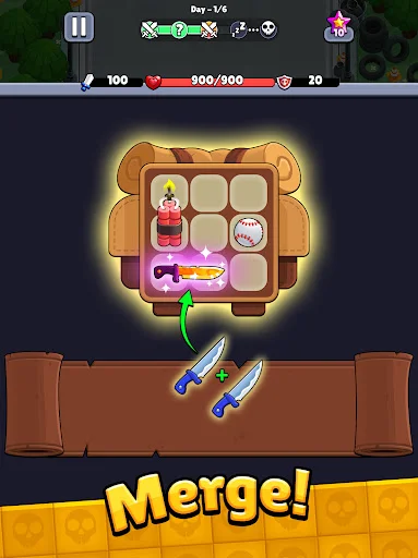 Download Bagbound Hero – Backpack RPG Terbaru – Main Offline - Screenshot 10