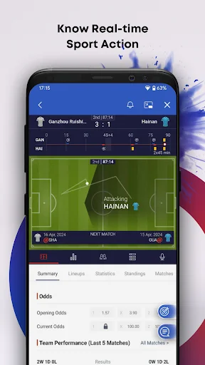 Download Matchplay: Skor Langsung & Statistik Sepak Bola Terakurat - Screenshot 3