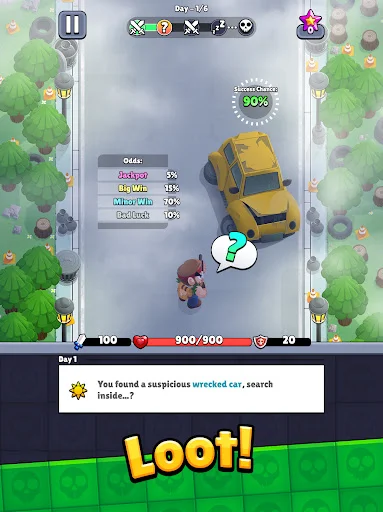 Download Bagbound Hero – Backpack RPG Terbaru – Main Offline - Screenshot 9