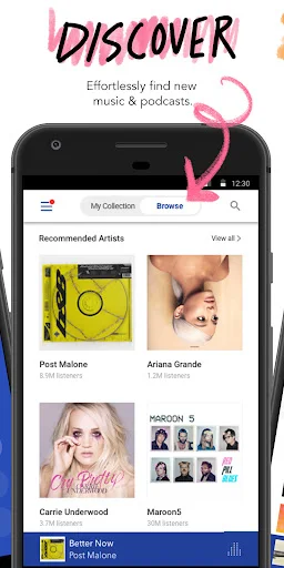 Download Pandora Terbaru – Musik & Podcast Gratis di Android - Screenshot 3