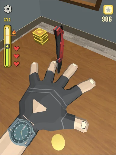 Download Knife Finger Game Terbaru – Uji Kecepatan Jari Anda - Screenshot 17