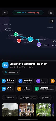 Download Tourific: AI Road Trip Planner – Rencana Perjalanan Instan - Screenshot 7