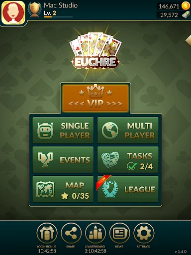 Download Euchre Ultimate Terbaru – Game Kartu Seru Gratis - Screenshot 8