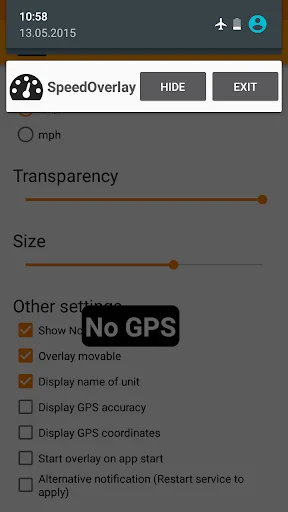 Download Speed Overlay Terbaru – Speedometer GPS Akurat - Screenshot 5