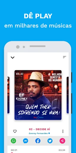 Download Sua Música APK Terbaru – Streaming Musik Brasil Gratis - Screenshot 8