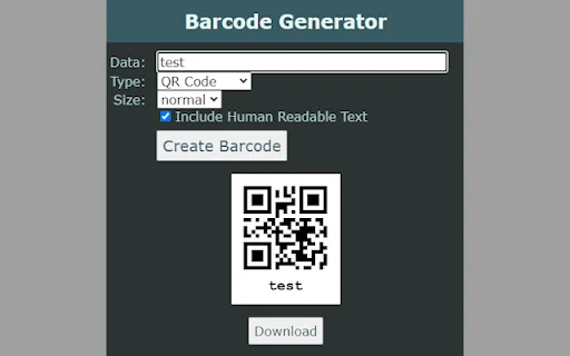 Barcode Generator: Buat Kode Batang Mudah di Browser Anda - Screenshot 2