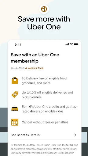 Download Uber Terbaru – Pesan Taksi & Transportasi Aman - Screenshot 7