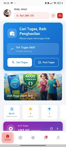 Download Gudang Tugas APK Terbaru – Aplikasi Penghasil Uang Aman - Screenshot 1