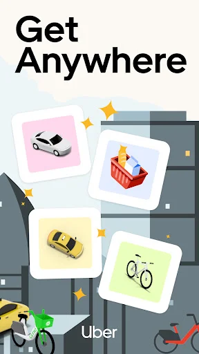 Download Uber Terbaru – Pesan Taksi & Transportasi Aman - Screenshot 2