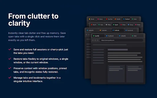 Download Session Buddy Terbaru – Kelola Tab & Bookmark Mudah - Screenshot 2