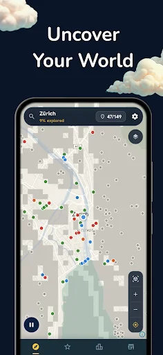 Download MapUncover Terbaru – Jelajahi Dunia & Tantangan Global - Screenshot 1