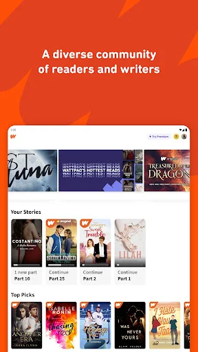 Download Wattpad Terbaru – Baca & Tulis Cerita Gratis - Screenshot 8