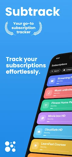 Download Subtrack Terbaru – Kelola Langganan Anda dengan Mudah - Screenshot 1