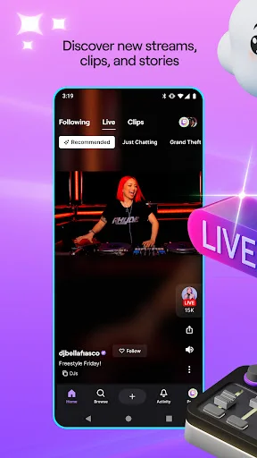 Download Twitch Live Streaming Terbaru – Tonton Game & Chat - Screenshot 1