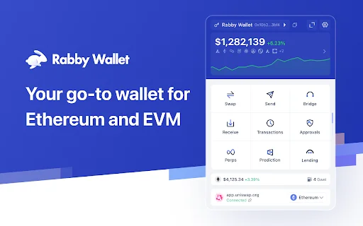 Download Rabby Wallet Terbaru – Dompet Kripto EVM Terbaik - Screenshot 1