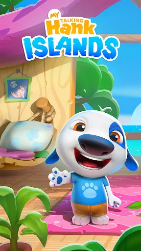 Download My Talking Hank: Islands Terbaru – Petualangan Seru - Screenshot 8