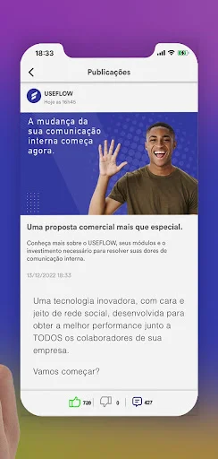 Download USEFLOW Terbaru – Revolusi Komunikasi Perusahaan - Screenshot 2